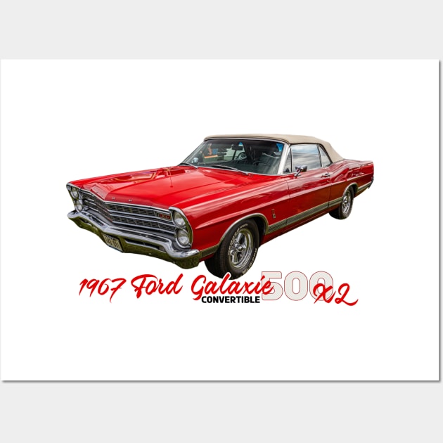 1967 Ford Galaxie 500 XL Convertible Wall Art by Gestalt Imagery